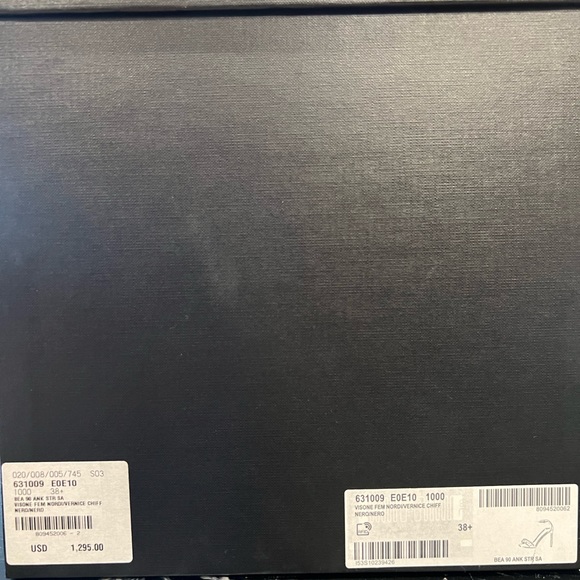 SAINT LAURENT BEA PATENT LEATHER AND MINK FUR SANDALS - Picture 8 of 8